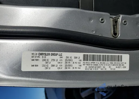 2010 Dodge Journey R/T из США, поврежденный, VIN 3D4PH9FV9AT265571